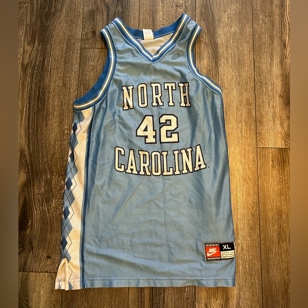 Nike Light Blue North Carolina Jersey
